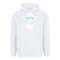 White DJ Yoda Heavyweight Hoodie - longCreatives