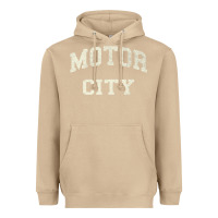 Mushroom Classic Motor City Detroit Varsity Heavyweight Hoodie - longCreatives