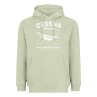 Matcha cessna distressed Heavyweight Hoodie - longCreatives