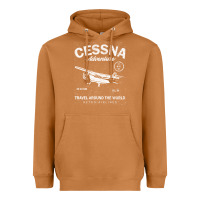 Meerkat cessna distressed Heavyweight Hoodie - longCreatives