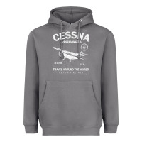 Storm cessna distressed Heavyweight Hoodie - longCreatives