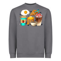 Storm Breakfast Coffee Cups Heavyweight Sweatshirt - Artiststas