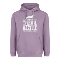 Lavender Gazelle Gift Lover Heavyweight Hoodie - longCreatives