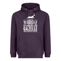 Plum Gazelle Gift Lover Heavyweight Hoodie - longCreatives