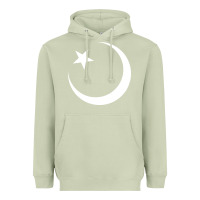 Matcha Islam Symbol Design white Heavyweight Hoodie - longCreatives
