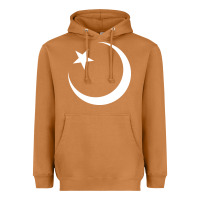 Meerkat Islam Symbol Design white Heavyweight Hoodie - longCreatives