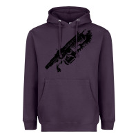 Plum Gears of war lancer Heavyweight Hoodie - longCreatives