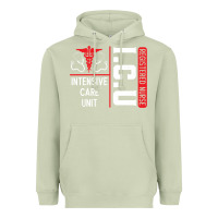 Matcha ICU Registered Nurse Medical Intensive Care Unit Heavyweight Hoodie - longCreatives