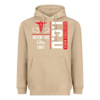 Mushroom ICU Registered Nurse Medical Intensive Care Unit Heavyweight Hoodie - longCreatives