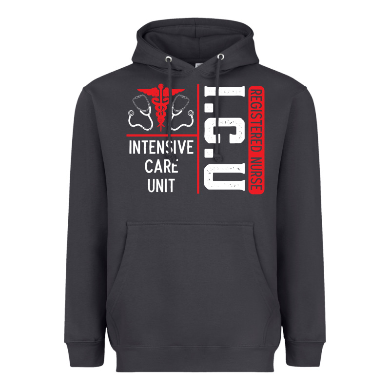 Icu Registered Nurse Medical Intensive Care Unit Heavyweight Hoodie by longCreatives | Teevron