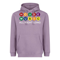 Lavender House Music All Night Long Ravers Heavyweight Hoodie - longCreatives