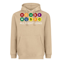 Mushroom House Music All Night Long Ravers Heavyweight Hoodie - longCreatives