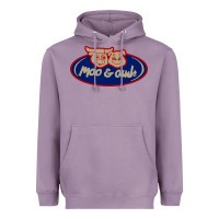 Lavender Moo and Oink Chicago Heavyweight Hoodie - longCreatives