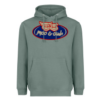 Sage Moo and Oink Chicago Heavyweight Hoodie - longCreatives