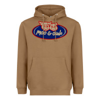 Toasted Coconut Moo and Oink Chicago Heavyweight Hoodie - longCreatives