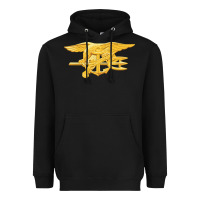 Navy Seals Badge Heavyweight Hoodie | Teevron