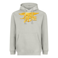 Moon Dust Navy Seals badge Heavyweight Hoodie - longCreatives