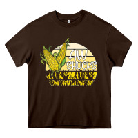 Chocolate Brown Aw, Shucks Heavy Core Tee - Bettercallsaul