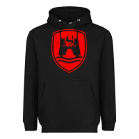 Black Wolfsburg Classic Volkswageen Heavyweight Hoodie - longCreatives