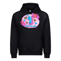 Black back to school flowers first grade 3200x2400 Urban Hoodie - AdoDesignShop