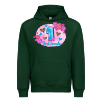 Forest Green back to school flowers first grade 3200x2400 Urban Hoodie - AdoDesignShop