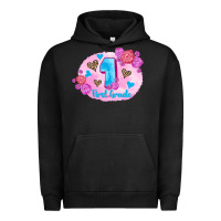 Pigment Black back to school flowers first grade 3200x2400 Urban Hoodie - AdoDesignShop