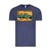Vintage Denim pumpkin farm truck Vintage Tee - Jasminsmagicworld