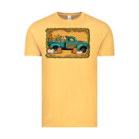 Vintage Mustard pumpkin farm truck Vintage Tee - Jasminsmagicworld