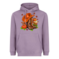 Lavender fall pumpkins  cowgirl  and roses Heavyweight Hoodie - AdoDesignShop