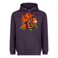 Plum fall pumpkins  cowgirl  and roses Heavyweight Hoodie - AdoDesignShop