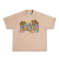 Burro He is risen Easter  Easter Day Urban Heavy Tee - CowGirlArtShop