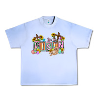 Grape Ice He is risen Easter  Easter Day Urban Heavy Tee - CowGirlArtShop