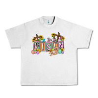 Lunar Rock He is risen Easter  Easter Day Urban Heavy Tee - CowGirlArtShop
