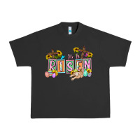 Pigment Black He is risen Easter  Easter Day Urban Heavy Tee - CowGirlArtShop