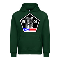 Forest Green 9-11 We Will Never Forget Urban Hoodie - longCreatives