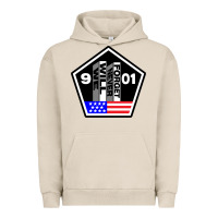 Pigment French Oak 9-11 We Will Never Forget Urban Hoodie - longCreatives