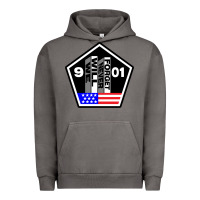 Pigment Tornado 9-11 We Will Never Forget Urban Hoodie - longCreatives