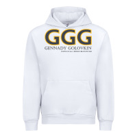 White GENNADY GOLOVKIN - Official Merchandise Urban Hoodie - longCreatives