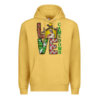 Antique Gold Love Come Down Premium Hoodie - CowhideDigitalArt