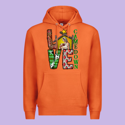 Love Come Down Premium Hoodie Designed By Cowhidedigitalart
