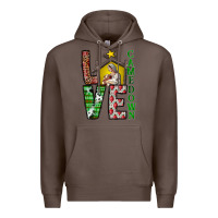 Coffee Love Come Down Premium Hoodie - CowhideDigitalArt