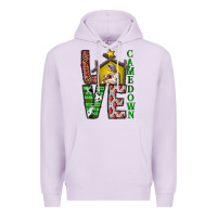 Lilac Love Come Down Premium Hoodie - CowhideDigitalArt