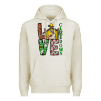 Oatmeal Heather Love Come Down Premium Hoodie - CowhideDigitalArt