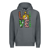 Rock Love Come Down Premium Hoodie - CowhideDigitalArt