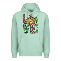 Seafoam Love Come Down Premium Hoodie - CowhideDigitalArt