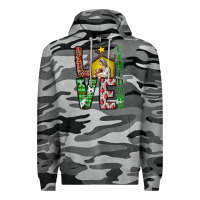 Slate Camo Love Come Down Premium Hoodie - CowhideDigitalArt