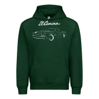 Forest Green El Camino Urban Hoodie - longCreatives