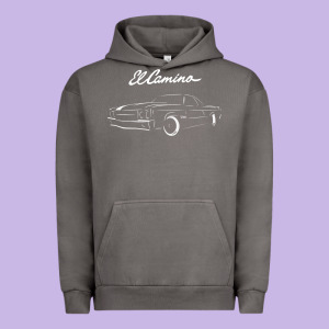 El Camino Urban Hoodie Designed By Longcreatives
