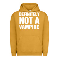Pigment Peanut Butter Definitely Not A Vampire merch Urban Hoodie - longCreatives