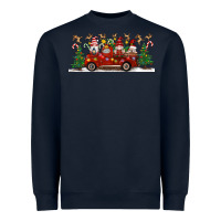 Christmas Gnome Truck Heavyweight Sweatshirt | Teevron